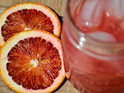 Sparkling Blood Orange Spritzer