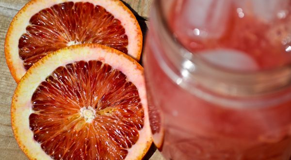 Sparkling Blood Orange Spritzer