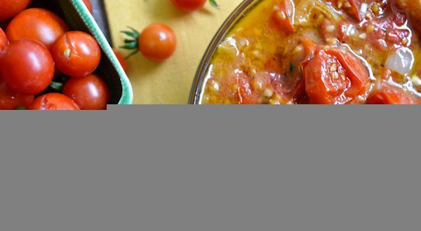 Cherry Tomato Vinaigrette