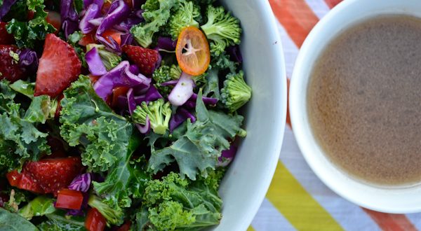 My Favorite Kale Salad // Peace. Love. Quinoa