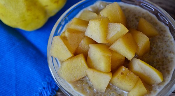 Quince & Quinoa Pudding