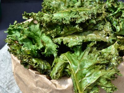 Salt & Vinegar Kale Chips