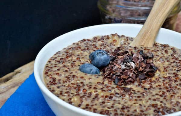 Peanut Butter Banana Quinoa Piudding