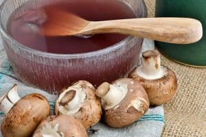 Restorative Mushroom Veggie Broth